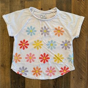 Chaser - Allover Flower Girls Shirt - Size 5